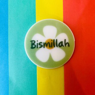 Bismillah Acrylic Fridge Magnet