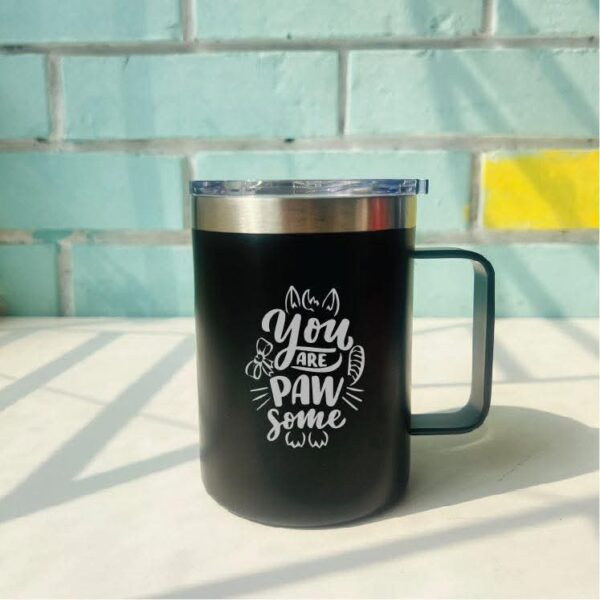 Black Thermal Mug