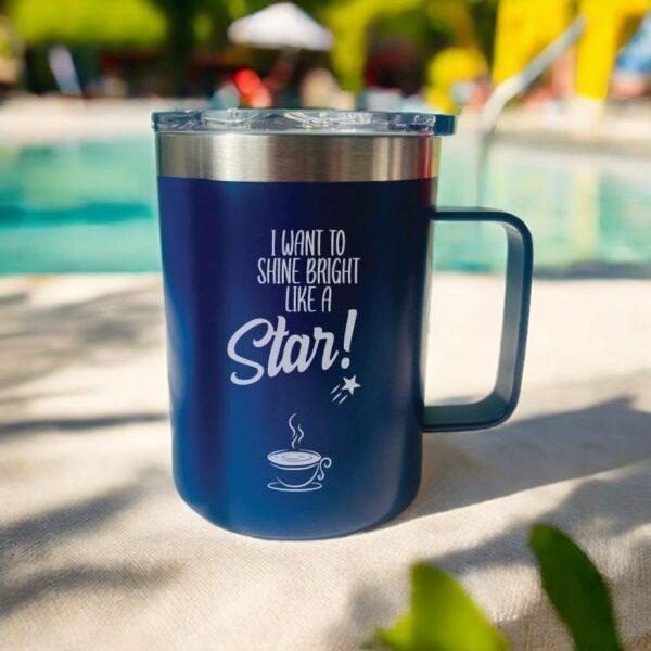Blue Thermal Mug - Image 2