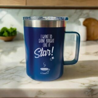 Blue Thermal Mug