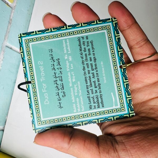 Dua For Travel Car Hanger - Image 3