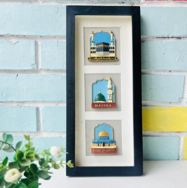 Holy Places Wooden Black Wall Frame - Image 3