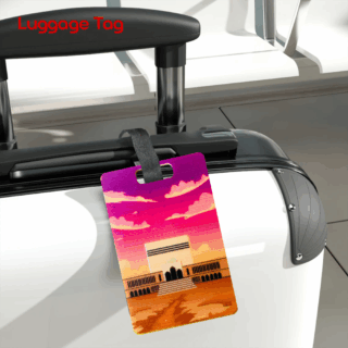 Baitul Mukarram Mosque Luggage Tag
