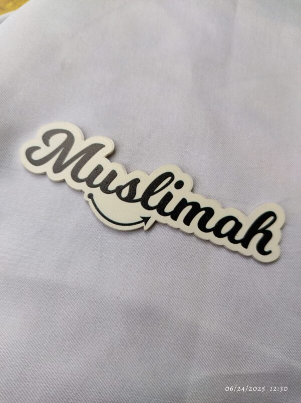 Muslimah Acrylic Fridge Magnet
