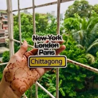 New work Chittagong acrylic fridge magnet