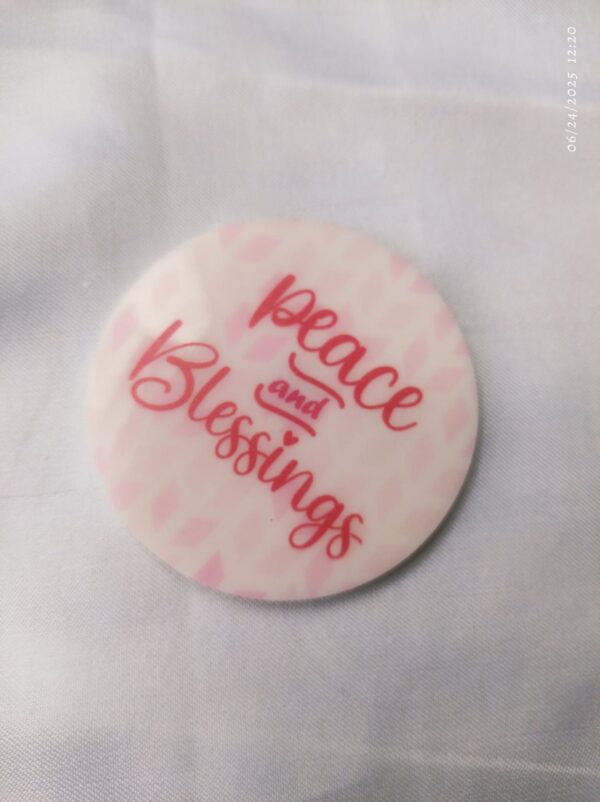 Peace and Blessing Acrylic Fridge Magnet