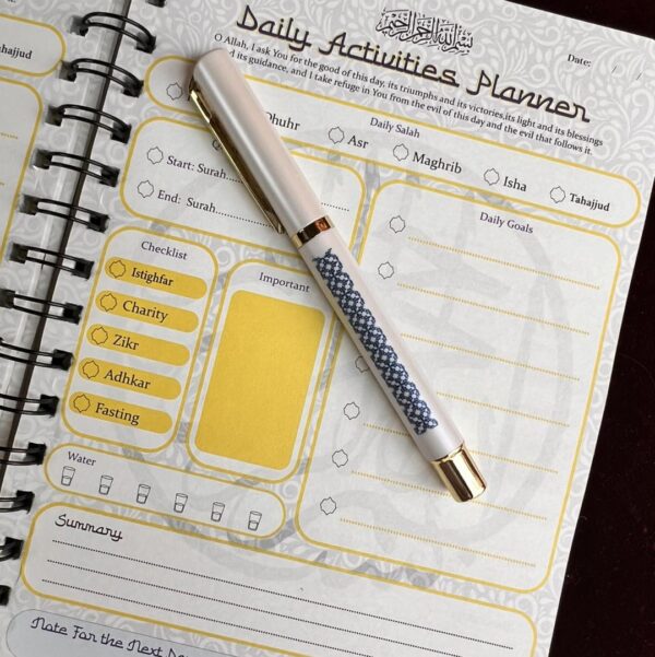 Plan Your Steps Noet Book 004