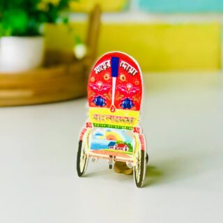 Rickshaw backside Acrylic Fride Magnet