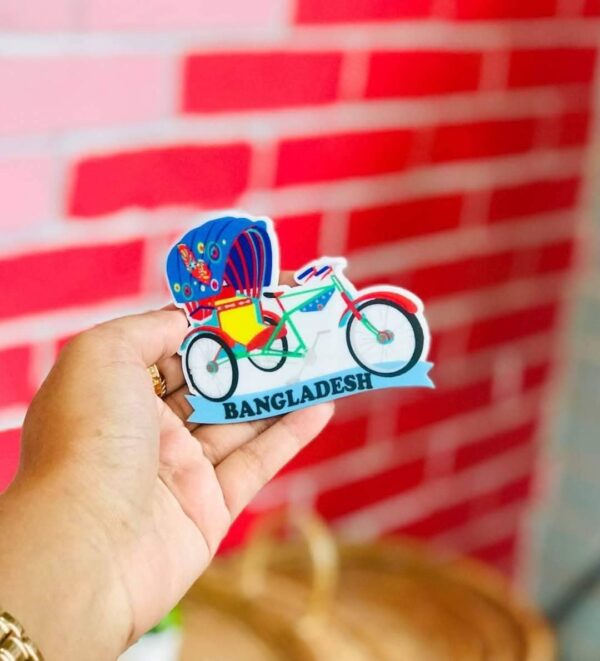 Rickshaw magnets acrylic
