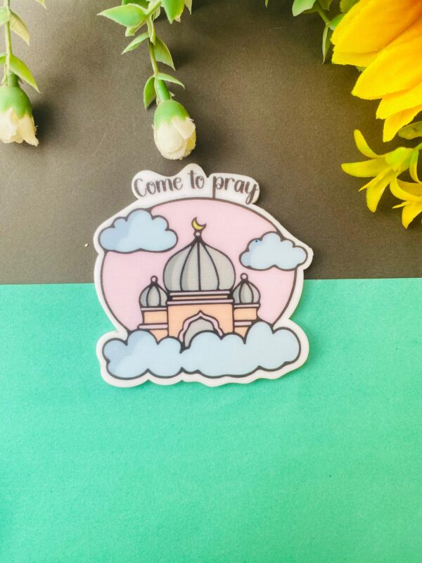 Come to Pray Acrylic Fridge Magnet