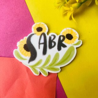 SABR Acrylic Fridge Magnet