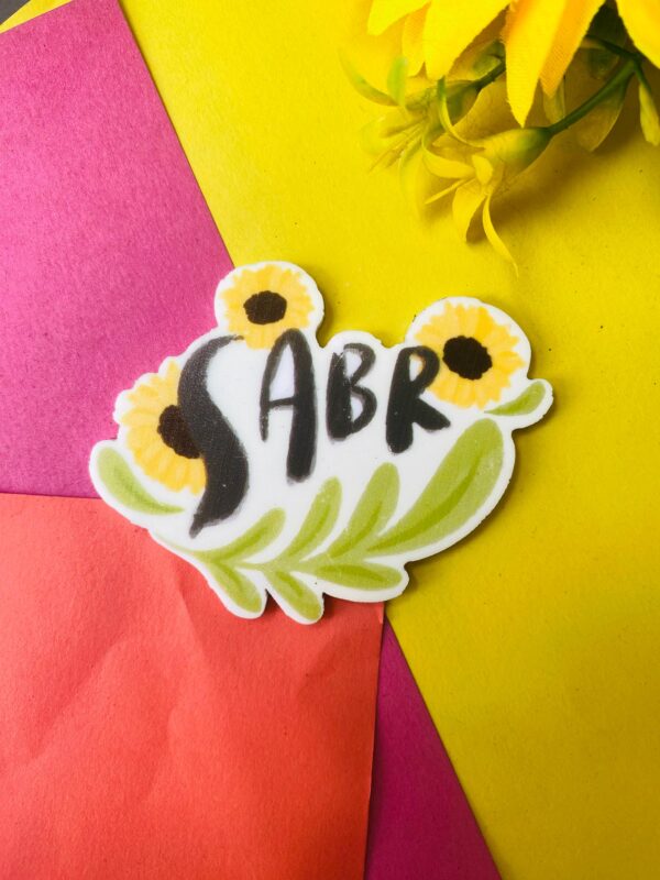 SABR Acrylic Fridge Magnet