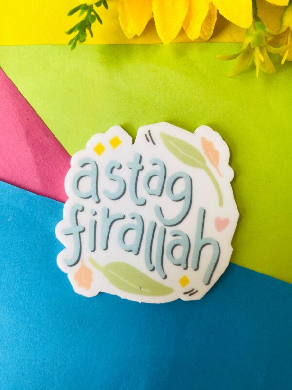Astagfirallah Acrylic Fridge Magnet