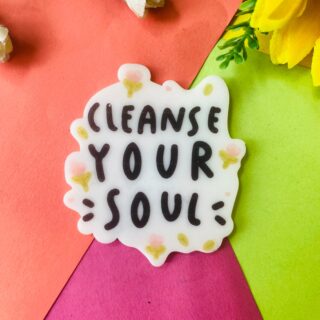 Clean Your Soul Acrylic Fridge Magnet