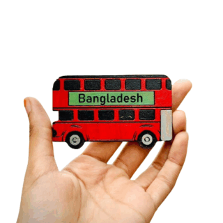 wooden bus
