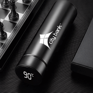 City Bank Logo Thermal Flask
