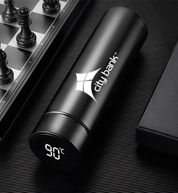 City Bank Logo Thermal Flask