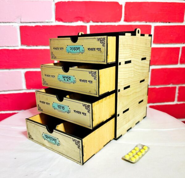 Medicine box 4part