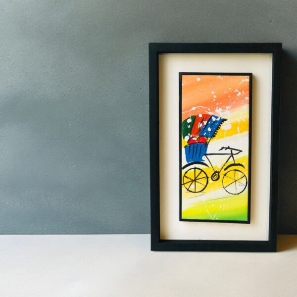 Rickshaw Paint Canvas Frame