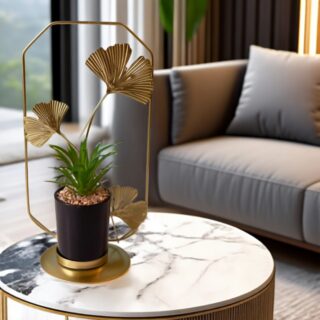 Metal Frame Planter