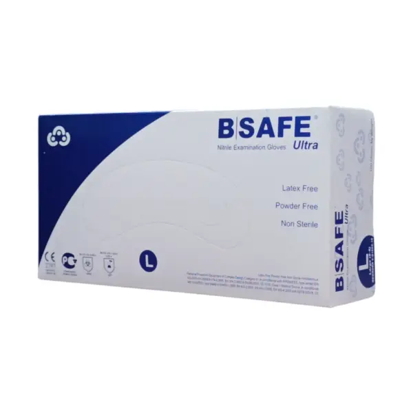 B.Safe Nitrile Examination Gloves 100/Pcs - Image 3