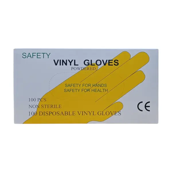 Safety Vinyl Gloves (Powdered) - Image 2