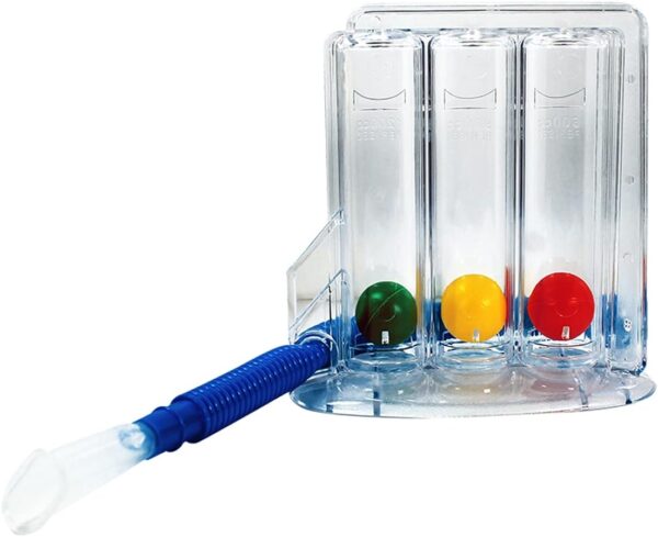 Spirometer 3 Ball Respiratory Exerciser - Image 2
