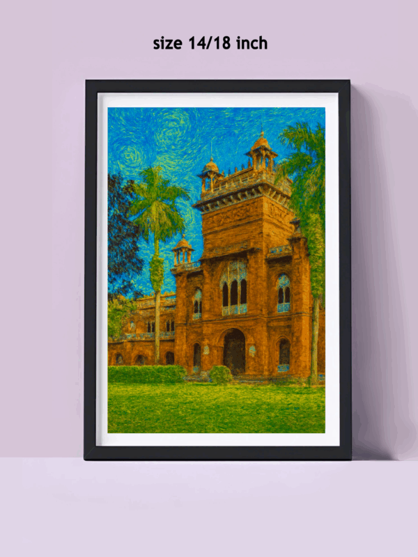Karjon Hall Front Digital Painting
