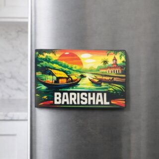 Barishal River Dreams Acrylic Fridge Magnet