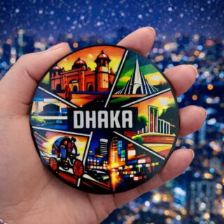Colors Of Dhaka Acrylic Fridge Magnet