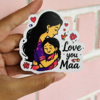 Maa & Me Love Acrylic Fridge Magnet