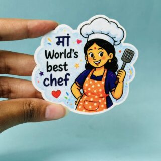 Maa – The Master Chef Acrylic Fridge Magnet