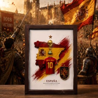 Spain 3D Frame
