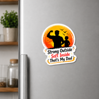 That's MY Dad Acrylic Fridge Magnet
